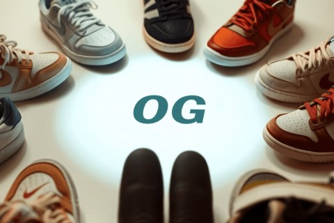 Betekenis ‘OG’ bij sneakers