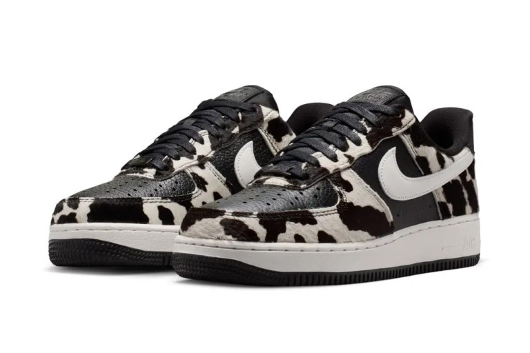 De nieuwe Air Force 1 Cow Print release