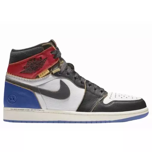 Air Jordan 1 Union x Fragment Black/Varsity Red