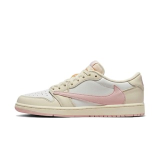 Travis Scott x Air Jordan 1 Low OG Muslin Shy Pink