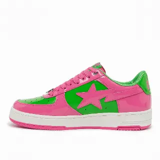 A Bathing Ape Bape Sta #1 M1 Sneaker Men Green 