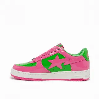 A Bathing Ape Wmns Bape Sta #1 L Sneaker Women Green 