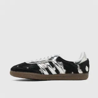 Adidas Wmns Samba Black Ponyhair Silver Metallic Sneaker Women Black 