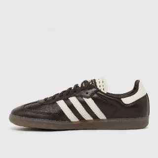 Adidas Wmns Samba OG "Basketweave Tongue" (Crochet) Sneaker Men Brown 