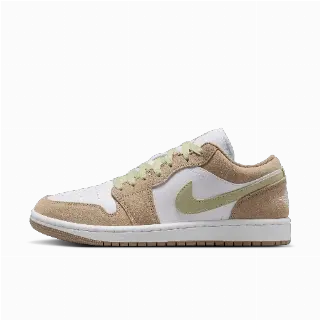 Air Jordan 1 Low damesschoenen - Bruin