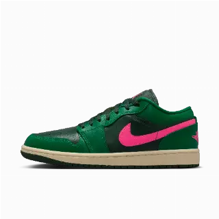 Air Jordan 1 Low damesschoenen - Groen