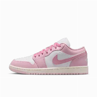 Air Jordan 1 Low damesschoenen - Roze
