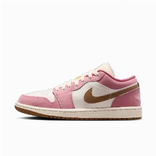 Air Jordan 1 Low damesschoenen - Roze