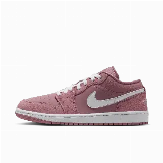 Air Jordan 1 Low damesschoenen - Roze