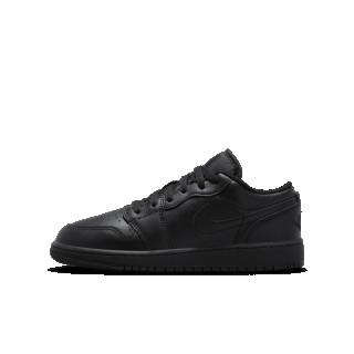 Air Jordan 1 Low kinderschoenen - Zwart