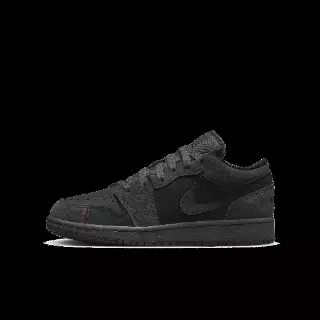 Air Jordan 1 Low SE Craft kinderschoenen - Grijs