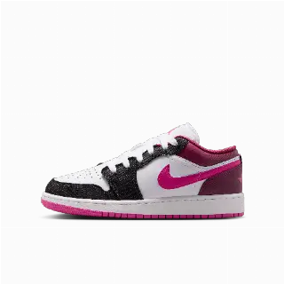 Air Jordan 1 Low SE kinderschoenen - Zwart
