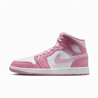 Air Jordan 1 Mid Damesschoenen - Roze