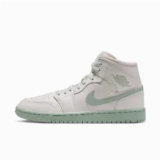 Air Jordan 1 Mid Damesschoenen - Wit