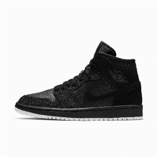 Air Jordan 1 Mid Damesschoenen - Zwart