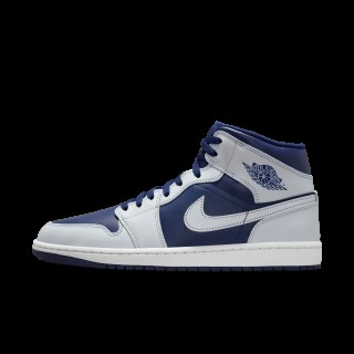 Air Jordan 1 Mid Herenschoenen - Blauw