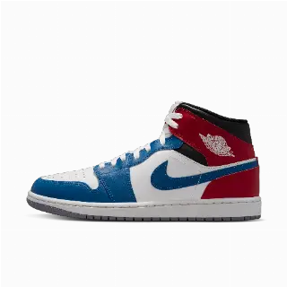 Air Jordan 1 Mid Herenschoenen - Blauw