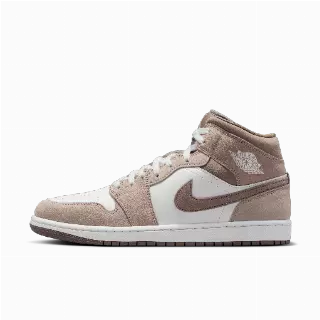Air Jordan 1 Mid Herenschoenen - Grijs