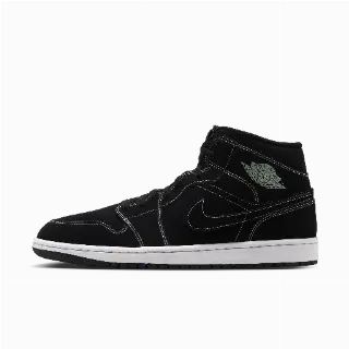 Air Jordan 1 Mid Herenschoenen - Zwart