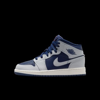 Air Jordan 1 Mid Kinderschoenen - Blauw
