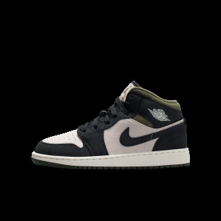 Air Jordan 1 Mid Kinderschoenen - Bruin