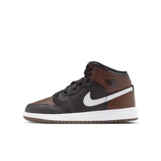 Air Jordan 1 Mid Kinderschoenen - Bruin