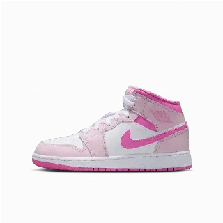 Air Jordan 1 Mid Kinderschoenen - Roze