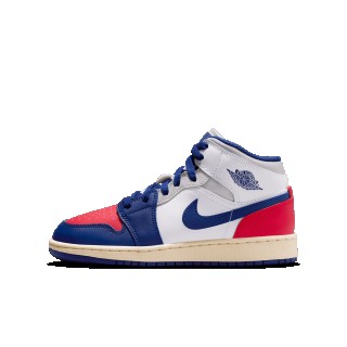 Air Jordan 1 Mid Kinderschoenen - Wit