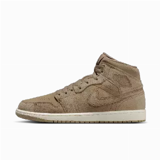 Air Jordan 1 Mid SE Craft Herenschoenen - Bruin