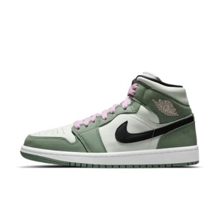 Air Jordan 1 Mid SE Damesschoen - Groen