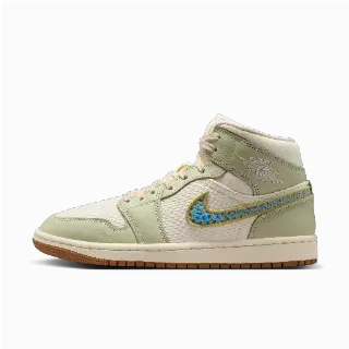 Air Jordan 1 Mid SE Damesschoenen - Groen