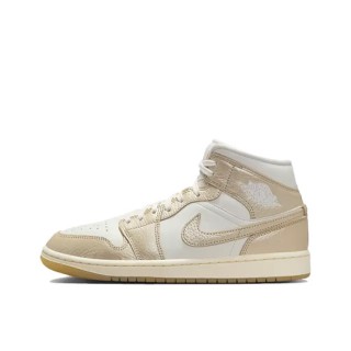 Air Jordan 1 Mid SE Damesschoenen - Wit