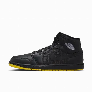 Air Jordan 1 Mid SE herenschoenen - Zwart
