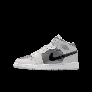 Air Jordan 1 Mid SE kinderschoenen - Grijs