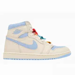 Air Jordan 1 Retro High OG Pale Ivory Psychic Blue (W)
