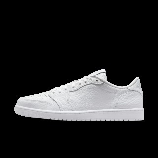 Air Jordan 1 Retro Low schoenen zonder Swoosh voor heren - Wit
