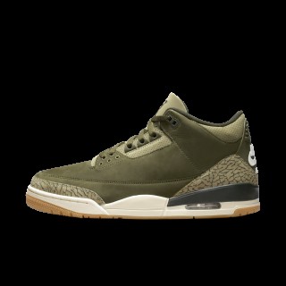 Air Jordan 3 Retro 'Medium Olive' herenschoenen - Groen