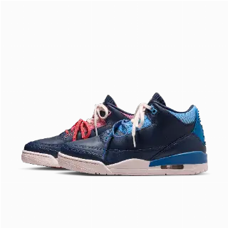 Air Jordan 3 Retro 'Sport Renaissance' damesschoenen - Blauw
