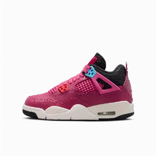 Air Jordan 4 Retro 'She's A Star' kinderschoenen - Paars
