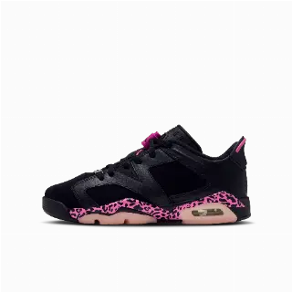 Air Jordan 6 Retro Low kinderschoen - Zwart
