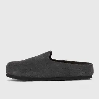 Birkenstock Amsterdam Wrapped LEVE Low Shoe Men Grey 