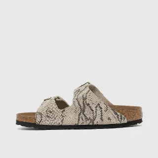 Birkenstock Arizona Print LEVE Narrow Low Shoe Women Beige 