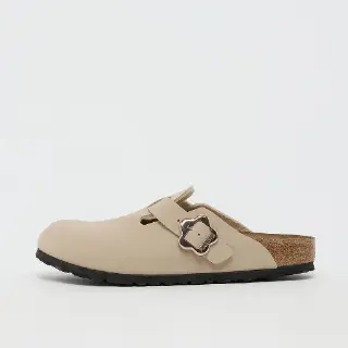 Birkenstock Boston Flower Buckle (GS) Beige