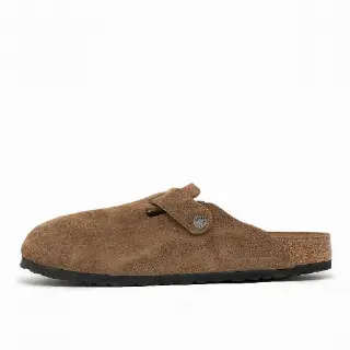 Birkenstock Boston SFB Leve Low Shoe Men Brown 
