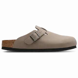 Birkenstock Boston Slippers en Sandalen Dames - Beige