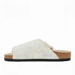 Birkenstock Solana Shearling FE Low Shoe Men Beige 