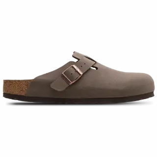 Birkenstock Suede Slippers en Sandalen Dames - Bruin