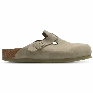 Birkenstock Suede Slippers en Sandalen Dames - Groen