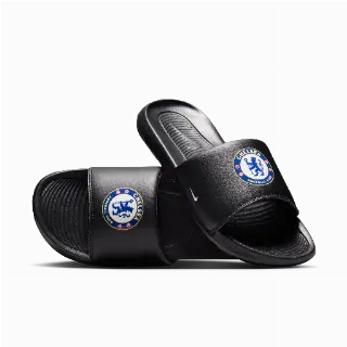 Chelsea FC Victori One Nike slippers voor dames - Zwart
