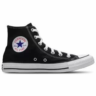 Converse Ctas High Sneakers Dames - Zwart